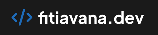 fitiavana.dev