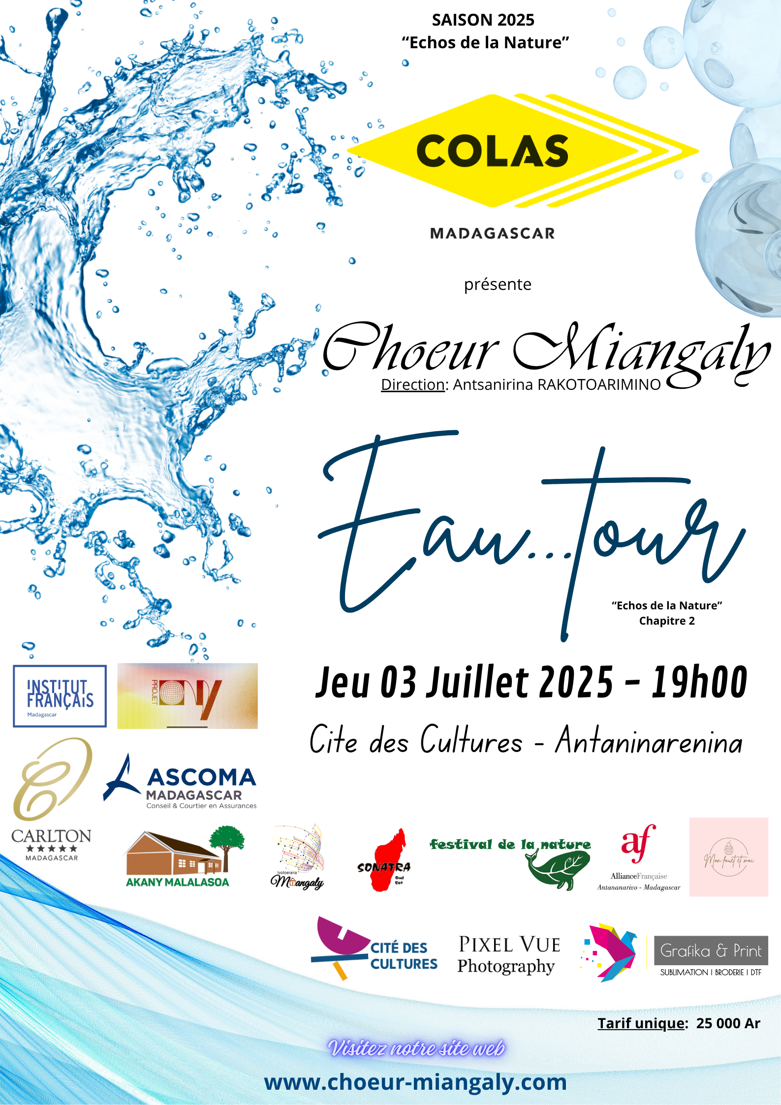 Concert Eau Tour